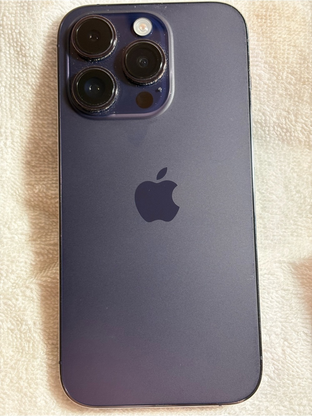 Apple iPhone 14 Pro in Deep Purple Finish
